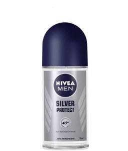 مام رول ضد تعریق مردانه نیوآ (Nivea) مدل Silver protect